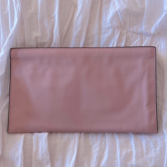 New Coach Taylor Eyelet Leather Zip Clutch - Picture 4 of 16